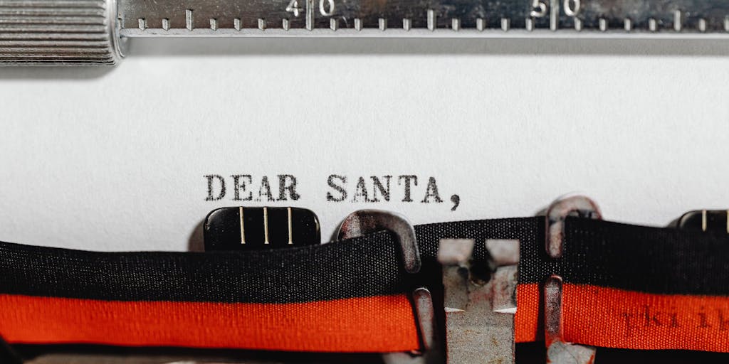 A close-up shot of a vintage typewriter, with a partially typed letter visible on the platen. The letter begins with the words 'Dear Sir or Madam,' but the rest of the text is blurred or obscured, suggesting the impersonal and somewhat distant nature of the salutation. The focus is on the keys and the texture of the paper, creating a sense of nostalgia and formality. The lighting should be soft and slightly diffused, perhaps with a single light source from the side to highlight the details.