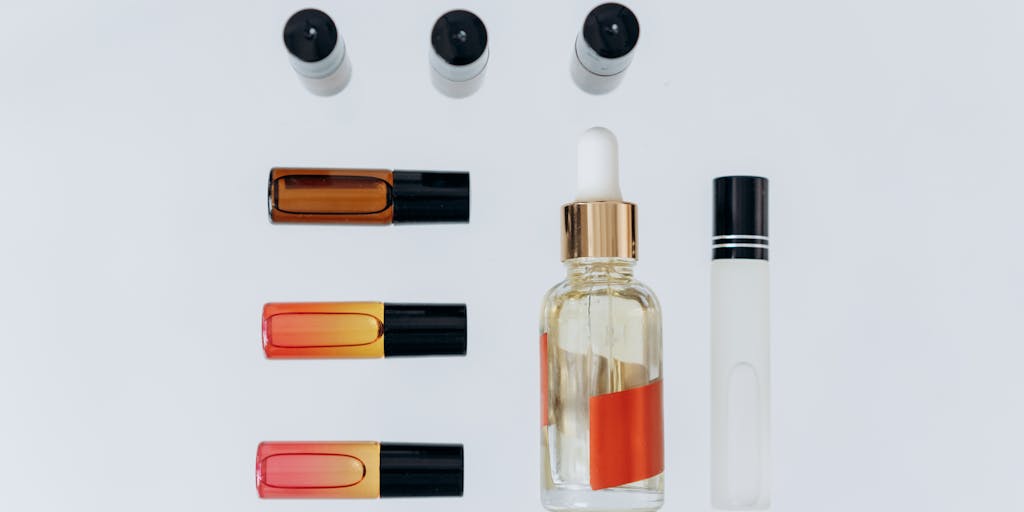 A creative flat lay of various Evaboot products with price tags attached, arranged artistically on a vibrant background. The products are styled with props that represent their use cases, such as shoes, accessories, and lifestyle items, highlighting the value of the pricing.