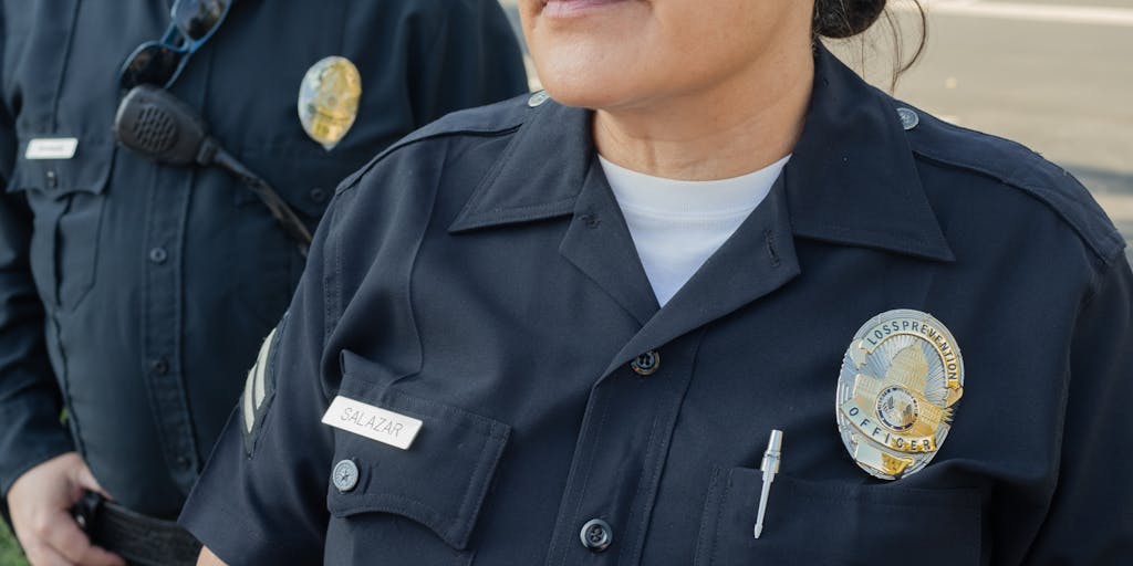 A creative split-image showing one side with a sheriff knocking on a door to serve papers, and the other side showing a relieved parent receiving the papers, highlighting the duality of law enforcement's role in family matters.