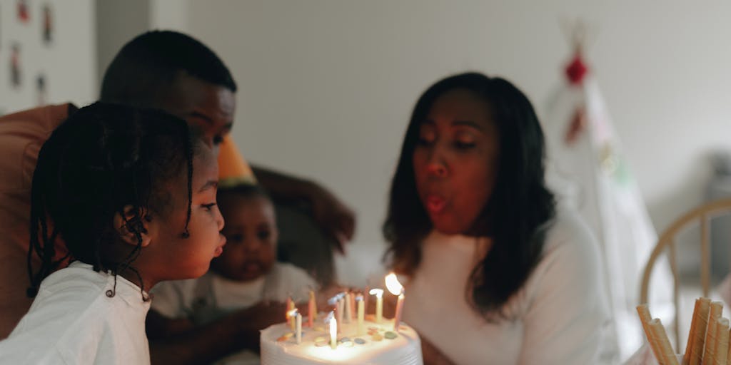 A split image showing two paths: one side depicts a parent looking at a calendar with a worried expression, while the other side shows a young adult celebrating their 18th birthday. The contrast highlights the emotional journey of child support and its implications as the child reaches adulthood.